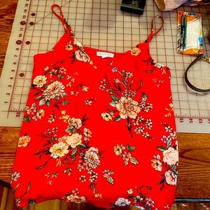 Super cute floral flower summer top